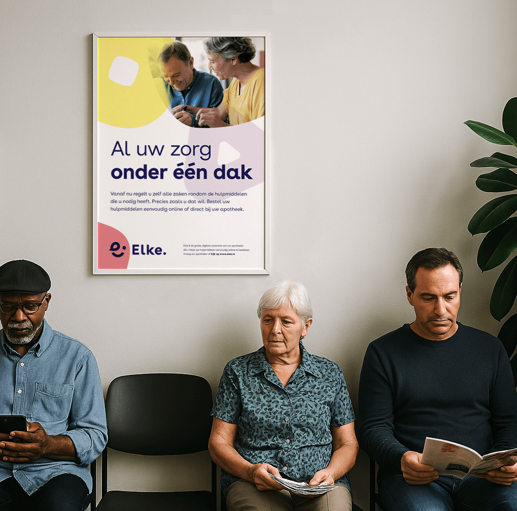 Wachtkamer poster Elke