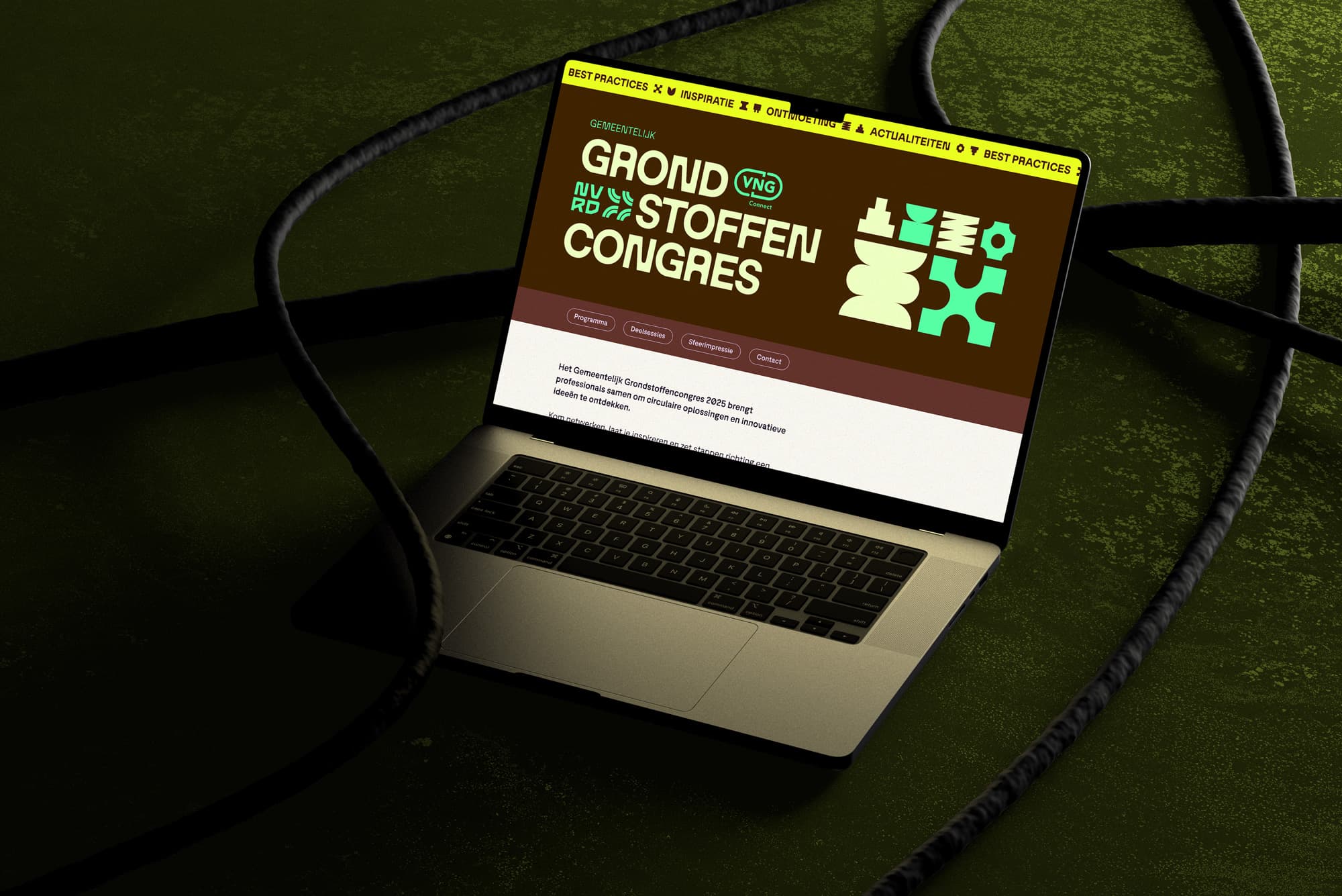 desktop website Grondstiffencongres